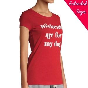 3/$20 Weekends Are for My Dog Tee